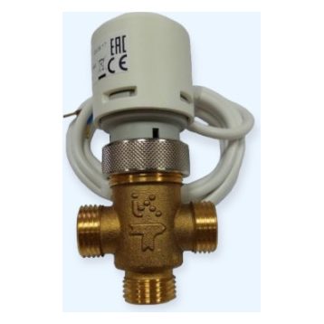 SME-06N24Pi-3W-DN32-KVS 16 клапан 3-х ходовой с приводом