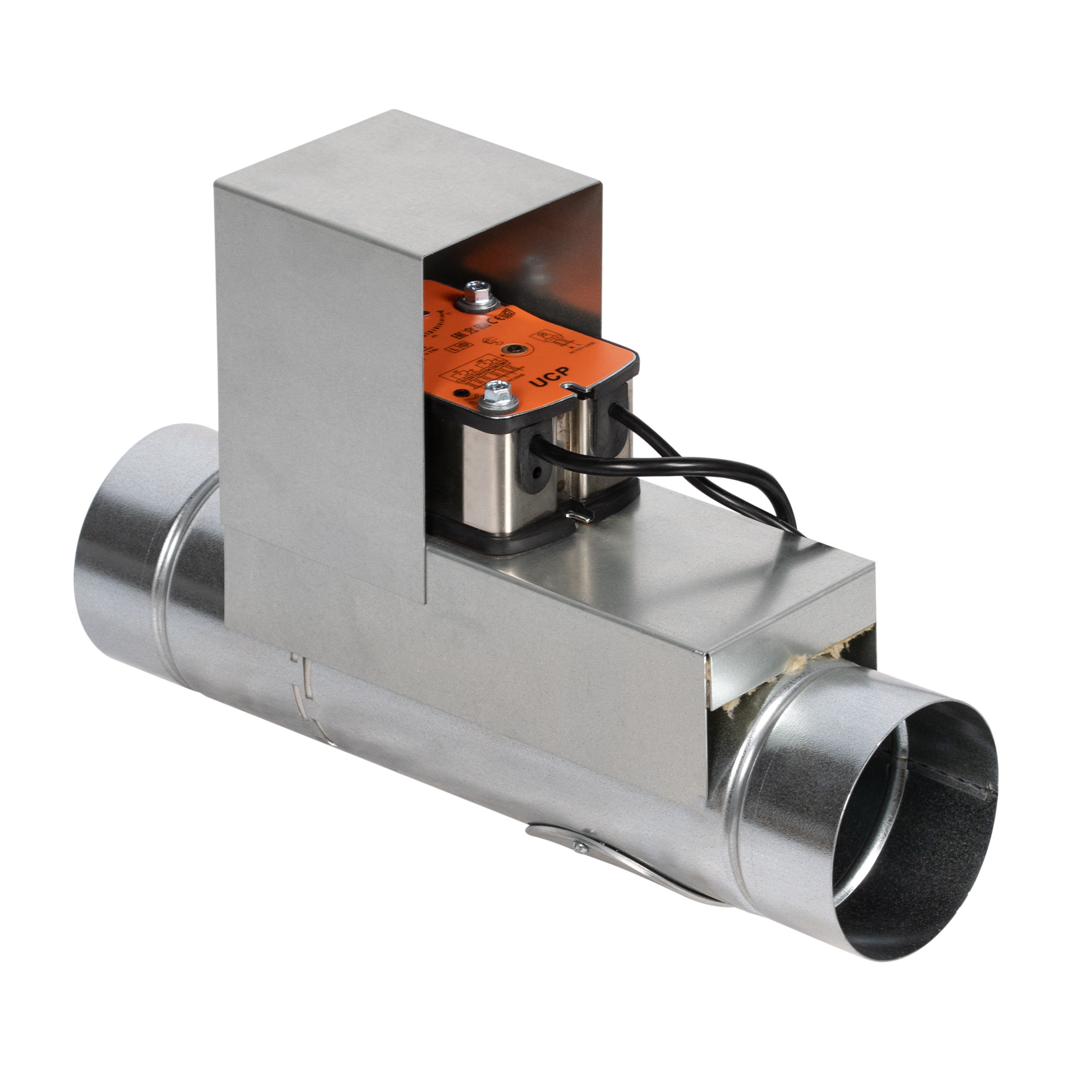 Клапан противопожарный SHUFT SHFDO-60-O-d800-MB230-0-0-0-MC