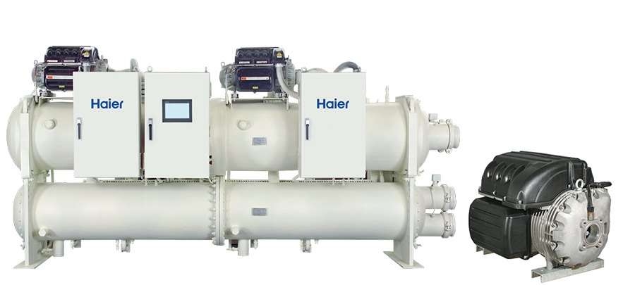 Чиллер с турбокомпрессором Haier CCWP6330SXNENCNN1 с водяным охлаждением