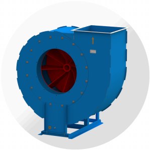 Пылевой вентилятор ВРП-122-45 №7,1, Ø710 мм