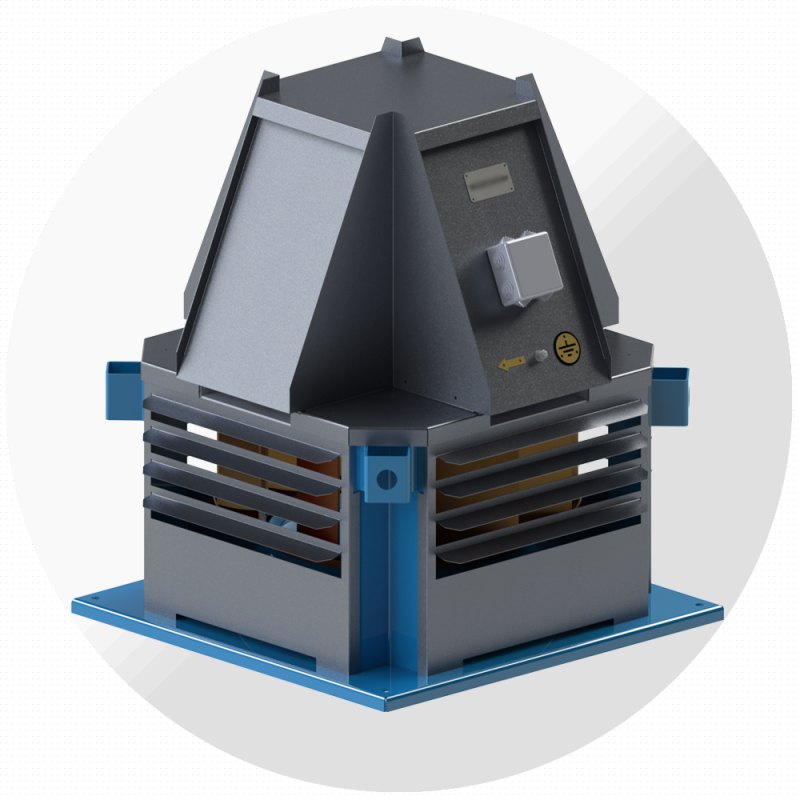 Крышный вентилятор ВКРС №2,8, Ø280 мм Крышный вентилятор ВКРС №2,8, Ø280 мм