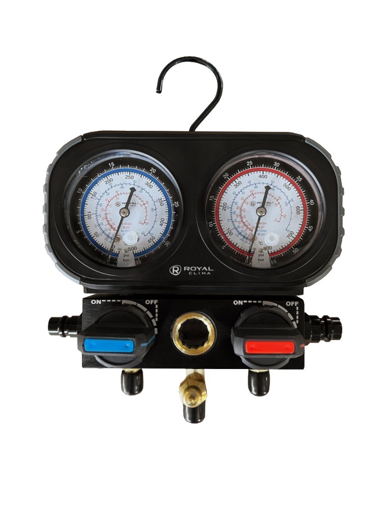 Манометрический коллектор ROYAL Clima RT-MG20BL-R410