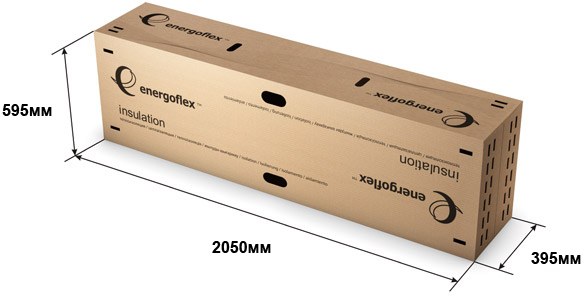 Трубка теплоизоляционная Energoflex Super SK 25×9 мм, 2 м